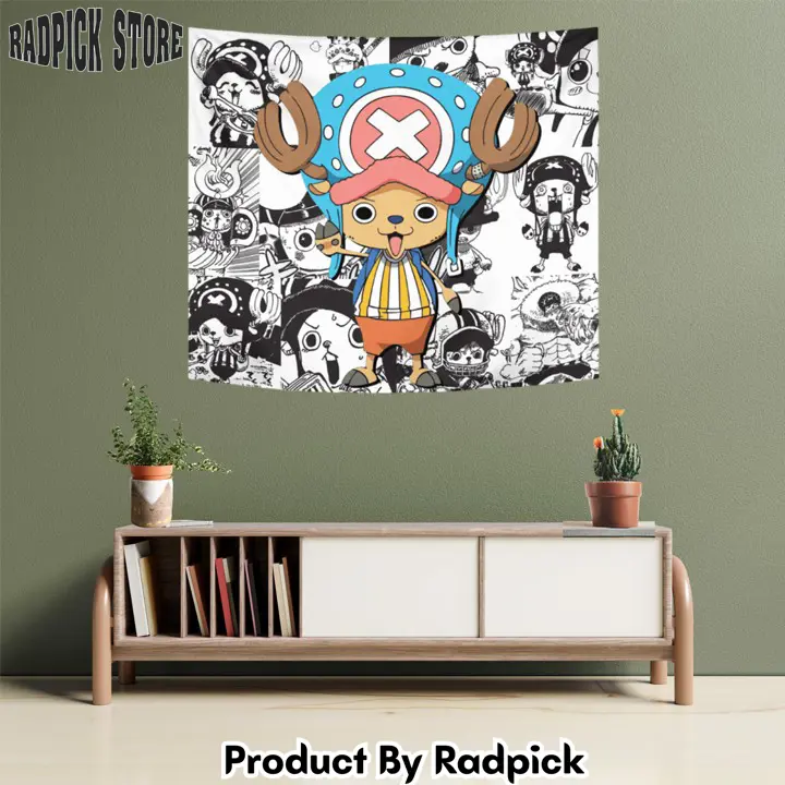 Tony tony chopper tapestry custom anime manga room wall decor  rp5946530